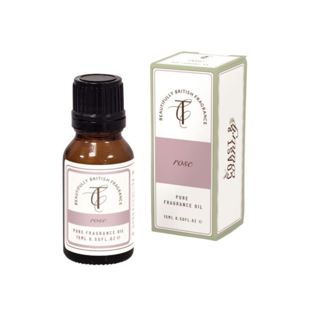 The Country Candle Co - Coast & Country Rose 15ml Alcohol - Free Pure Fragrance Oil - Old Railway Line Garden Centre