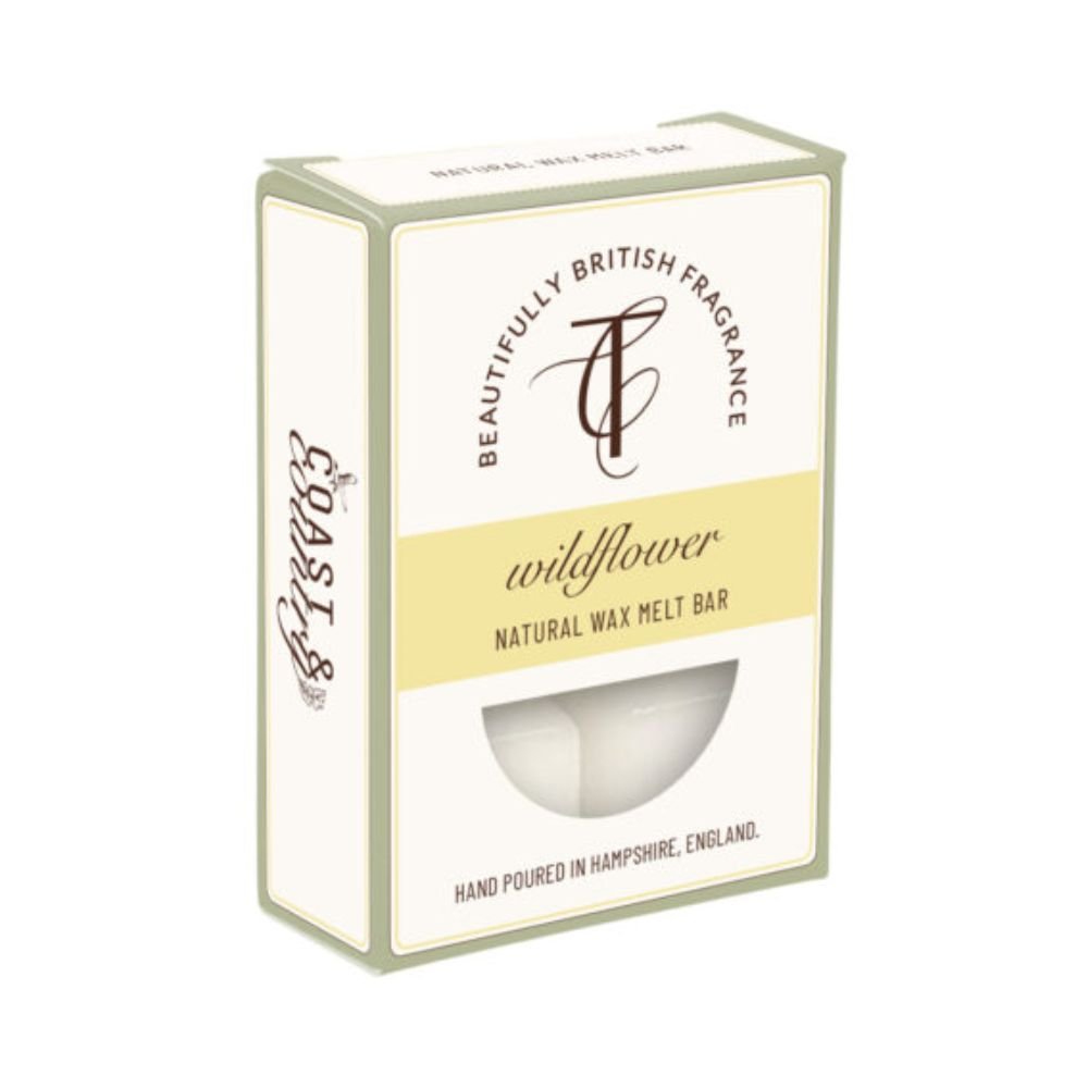 The Country Candle Co - Coast & Country Wildflower 60 Hour Wax Melt Bar - Old Railway Line Garden Centre