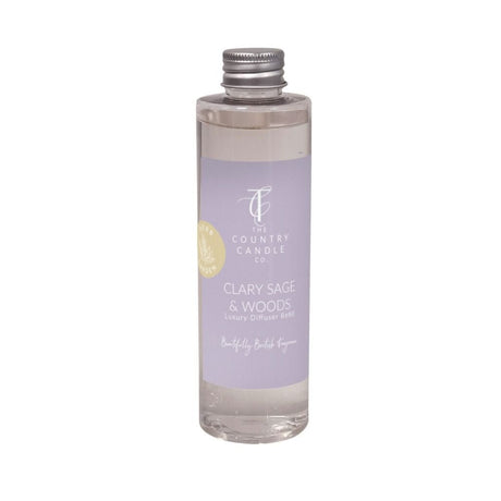 The Country Candle Co - Herb Garden Clary Sage & Woods 200ml Diffuser Refill - Old Railway Line Garden Centre