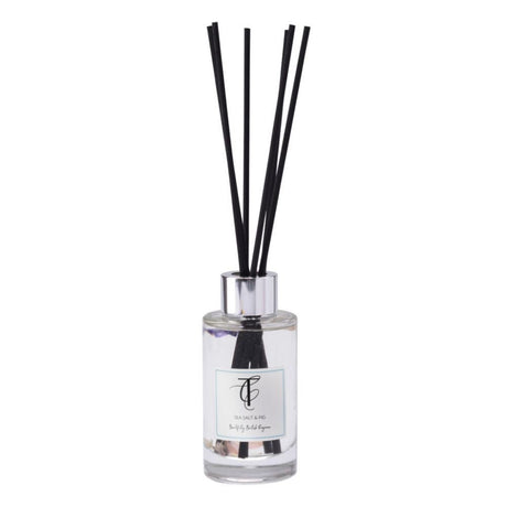 The Country Candle Co - Pastels Sea Salt & Fig 100ml Reed Diffuser - Old Railway Line Garden Centre