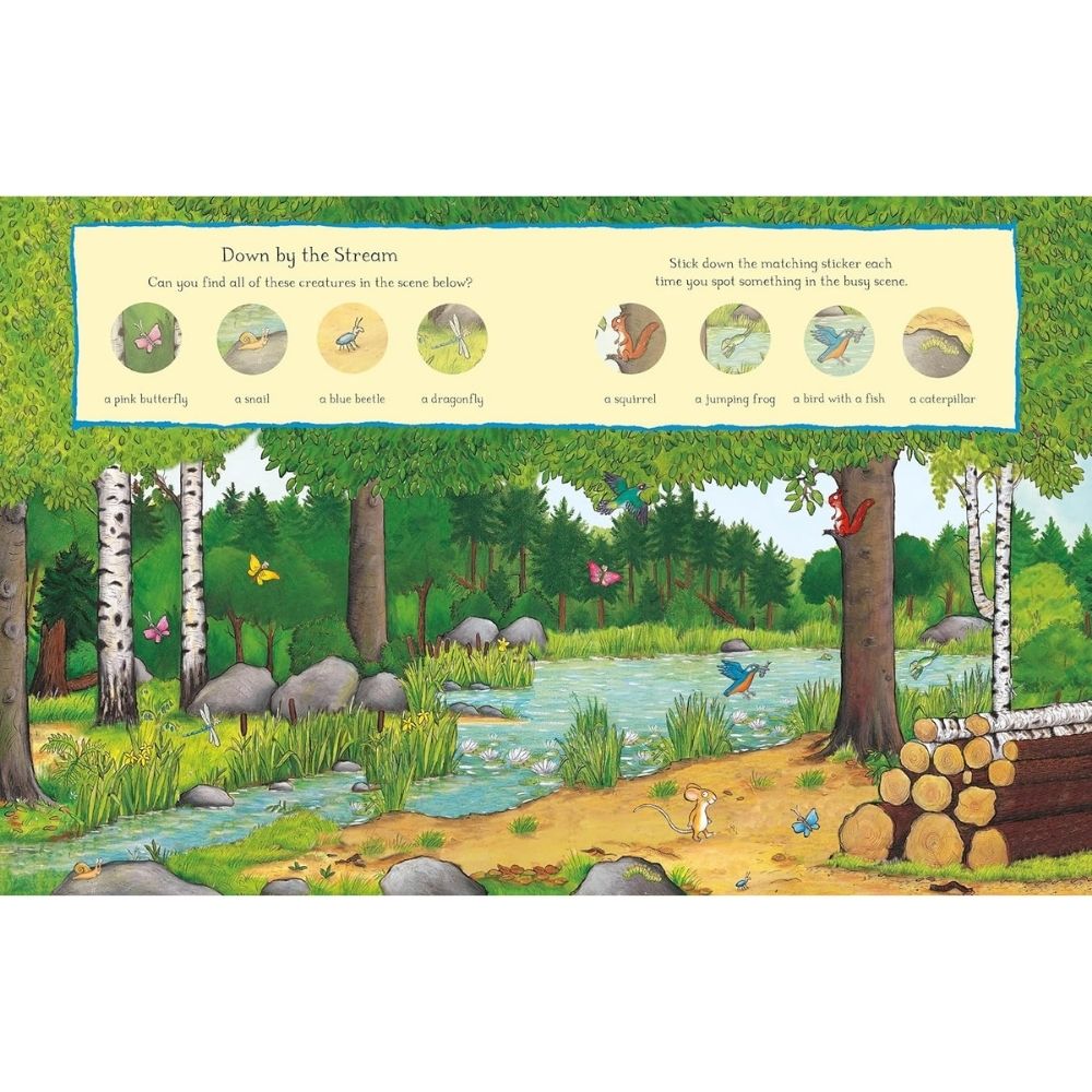 The Gruffalo A First Sticker Book by Julia Donaldson
