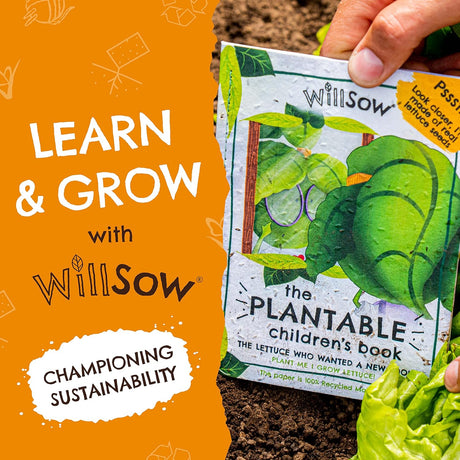 The Lettuce Who Wanted a New Look: Plantable Childrens Book by Thomas Willday