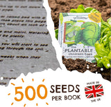 The Lettuce Who Wanted a New Look: Plantable Childrens Book by Thomas Willday