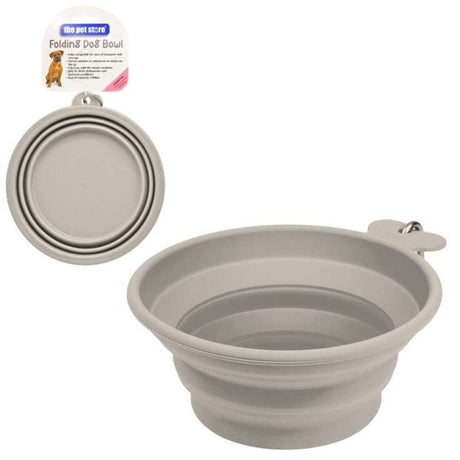 The Pet Store Folding Dog Bowl - Old Railway Line Garden Centre