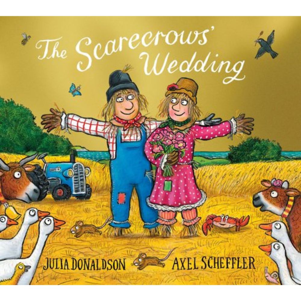The Scarecrows' Wedding Foiled Edition Paperback Book by Julia Donaldson