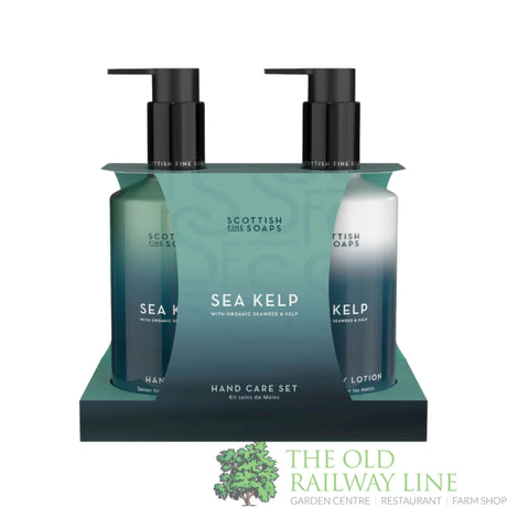 The Scottish Fine Soaps 300ml Sea Kelp Hand Care Set (Set of 2) - S10010 - Old Railway Line Garden Centre