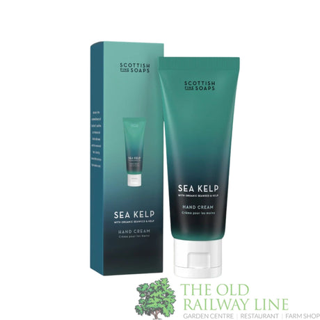 The Scottish Fine Soaps 75ml Sea Kelp Hand Cream - S10008 - Old Railway Line Garden Centre
