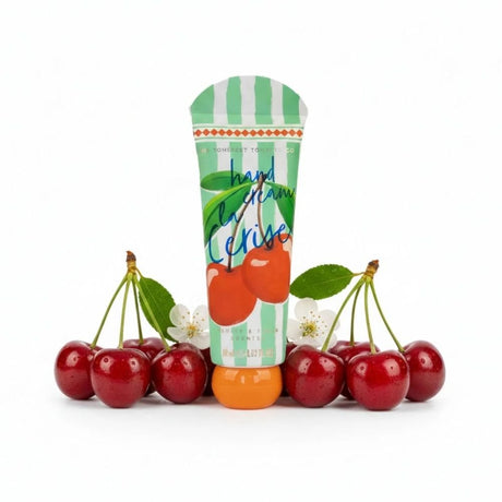 The Somerset Toiletry Co 60ml Fruity Stripes La Cerise Hand Cream - Old Railway Line Garden Centre