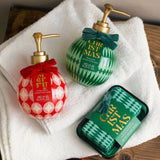 The Somerset Toiletry Co 480ml Forest Pine Geo Bauble Hand Wash