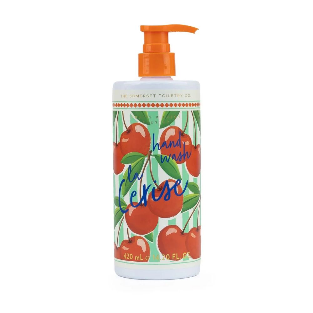 The Somerset Toiletry Co 420ml Fruity Stripes La Cerise Hand Wash