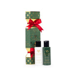 A & S 50ml Holly Wreath Body Care Cracker Gift Set