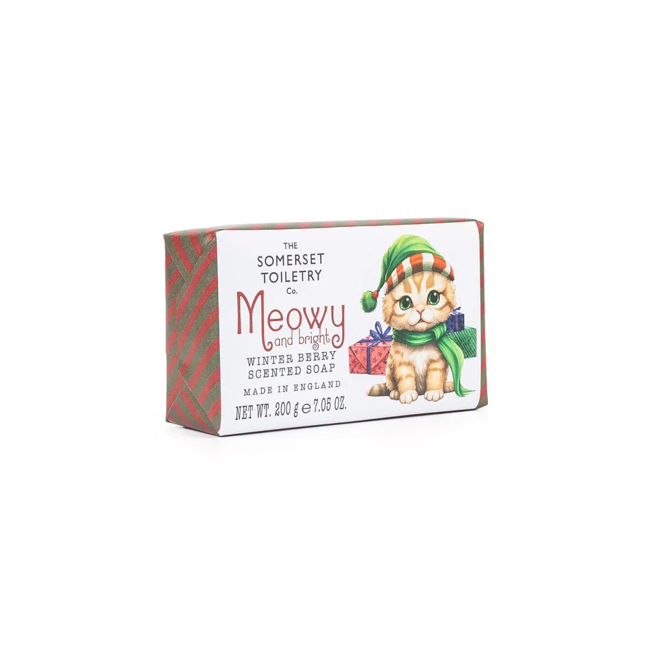 The Somerset Toiletry Co 200g Fur-Stive Cheer Soap Bar - (Choice of 2)