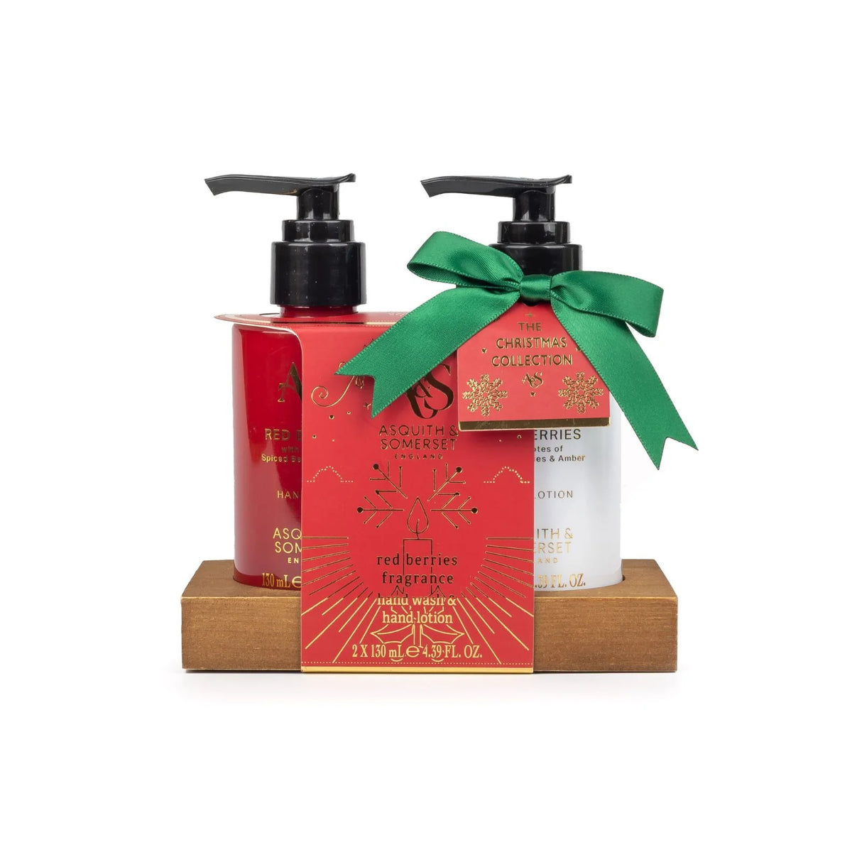 A & S 130ml Red Berries Hand Care Caddy Gift Set