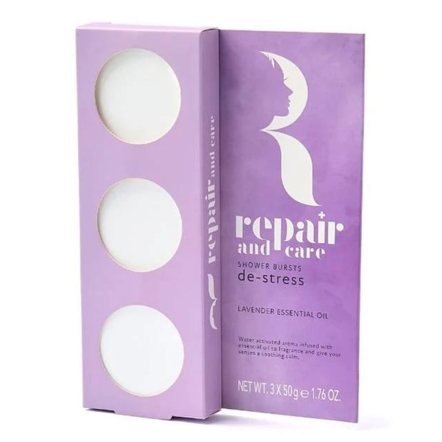 The Somerset Toiletry Co Repair and Care Shower Steamer - Lavender - Old Railway Line Garden Centre