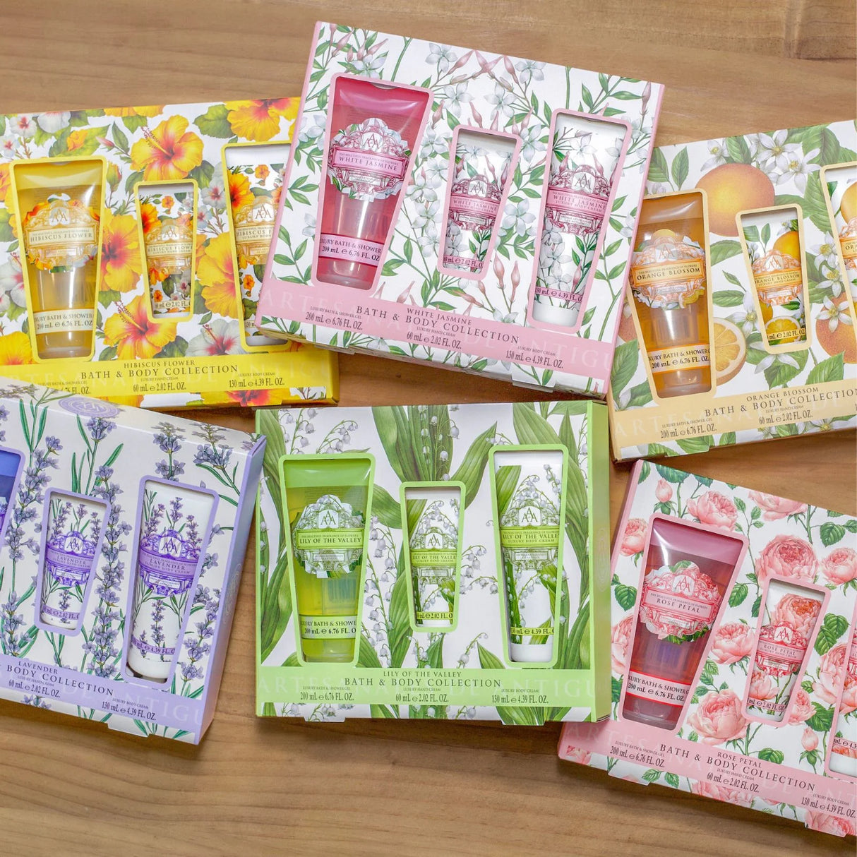 Aromas Artesanales De Antigua Hibiscus Shower Gift Set