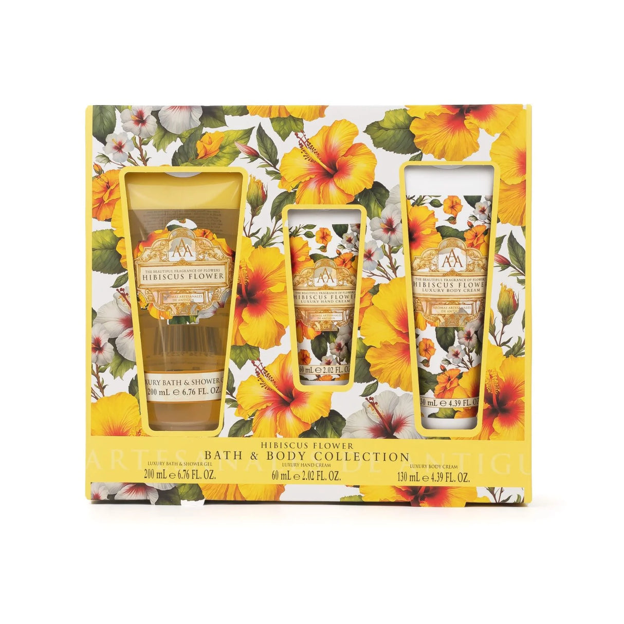 Aromas Artesanales De Antigua Hibiscus Shower Gift Set