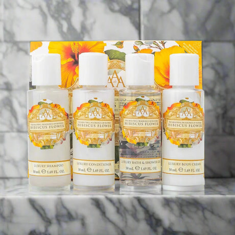 Aromas Artesanales De Antigua 50ml Hibiscus Travel Set