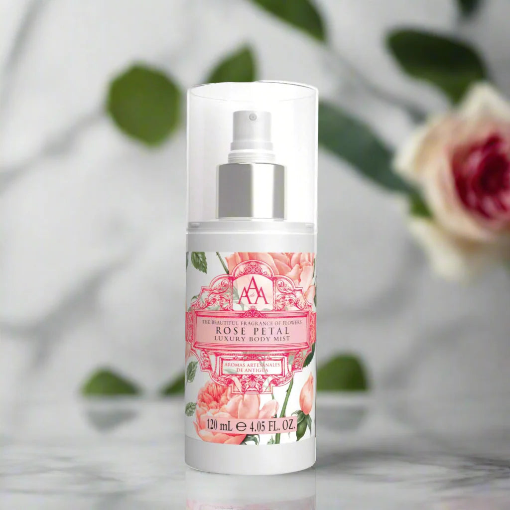 Aromas Artesanales De Antigua 120ml Rose Petal Body Mist