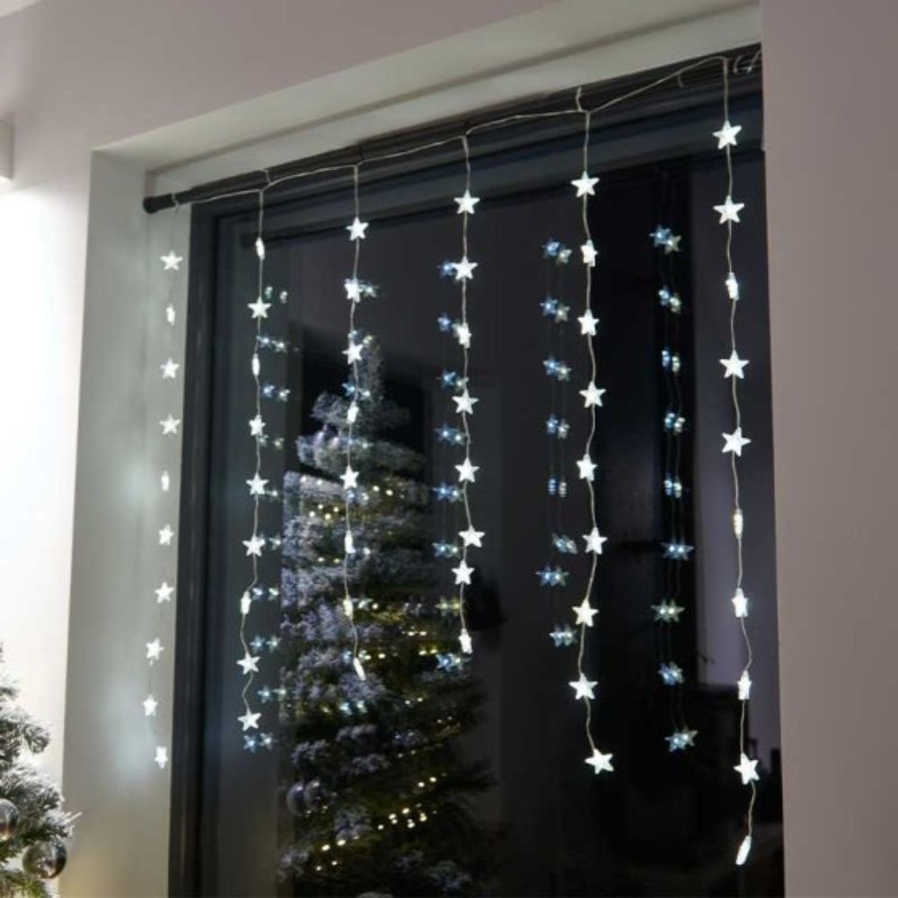 Three Kings 1.1m Warm White Starlight Curtain