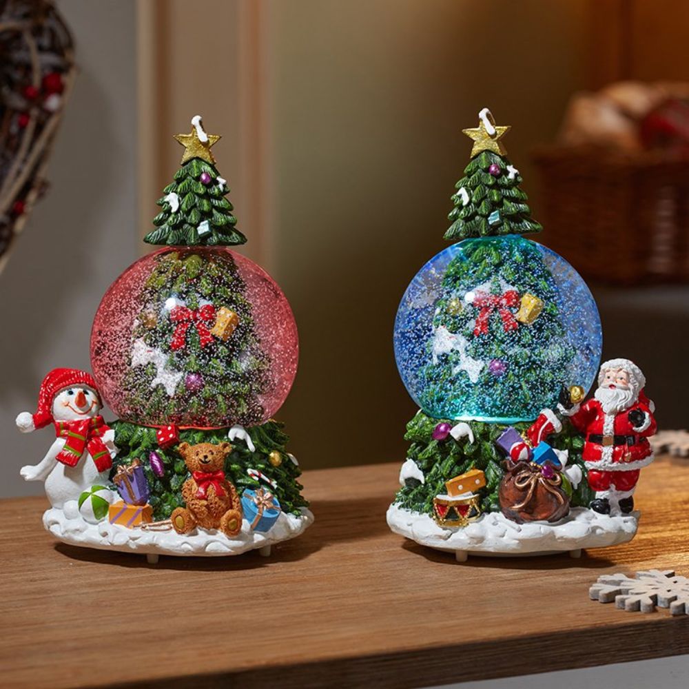 Three Kings 10cm Musical Snowglobes (Choice of 2)