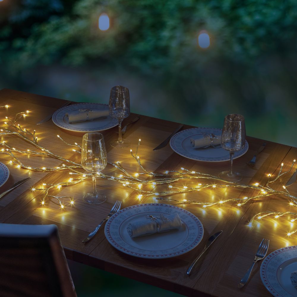 Three Kings 144 Warm White LED Vine Lights