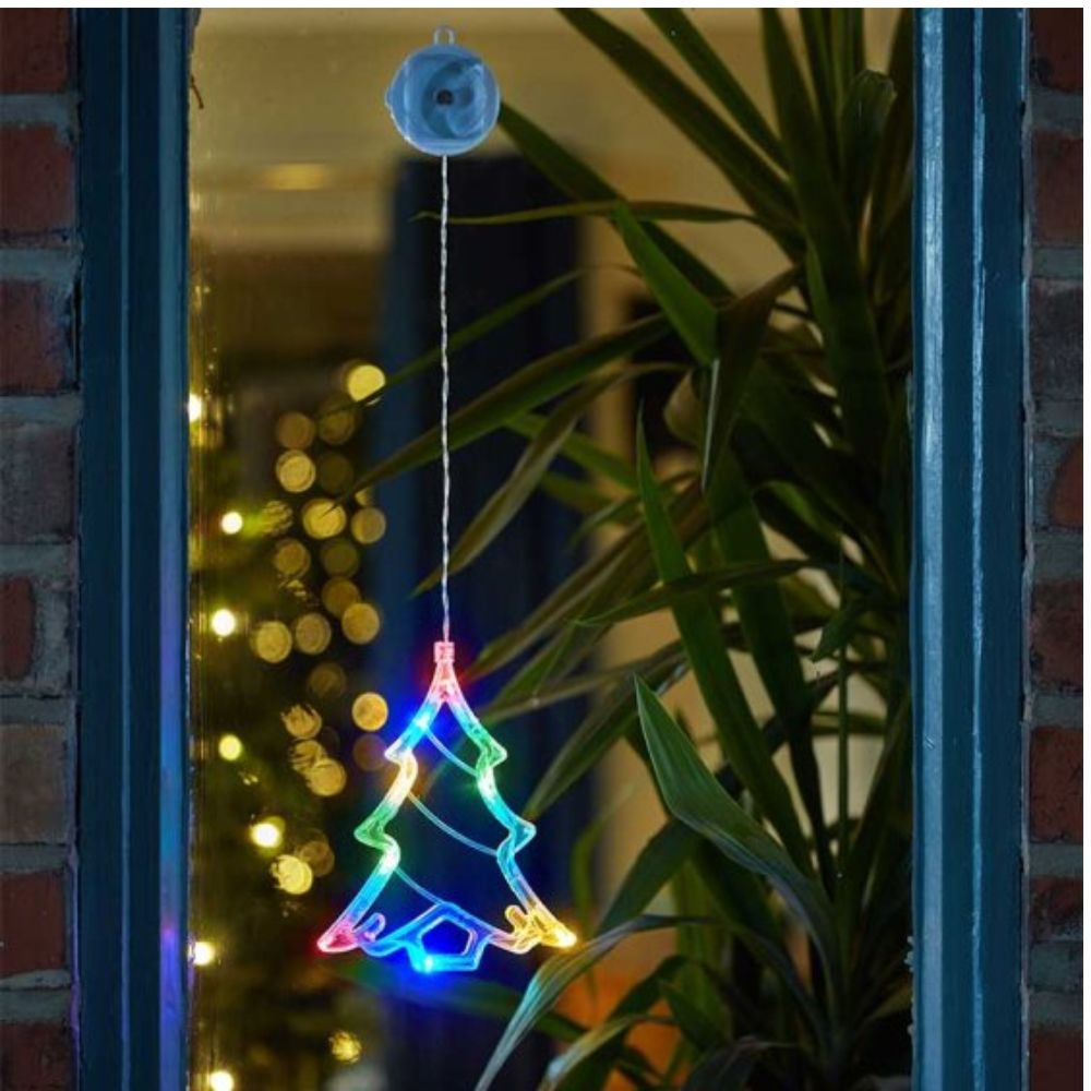Three Kings 20cm LED Multi Coloured Tree