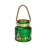 Three Kings 20cm Wonderland Lantern - Emerald