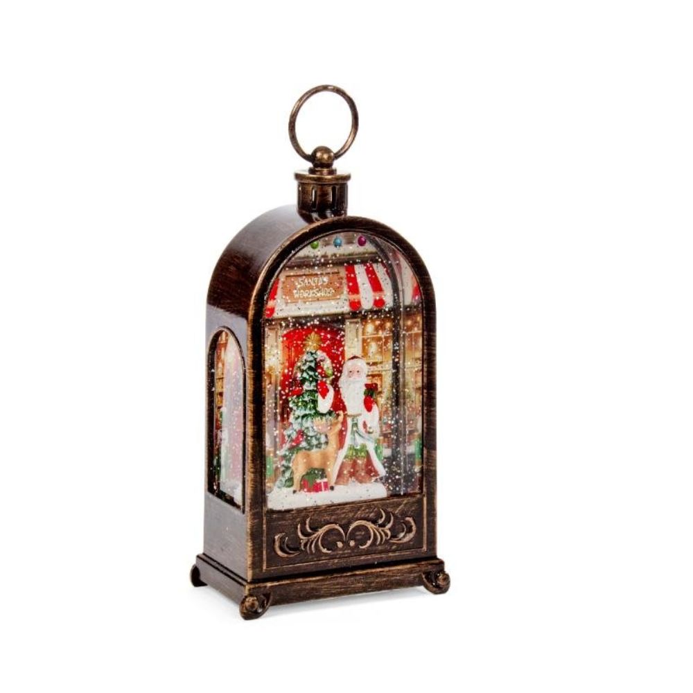 Three Kings 26cm Santa's Workshop Lantern