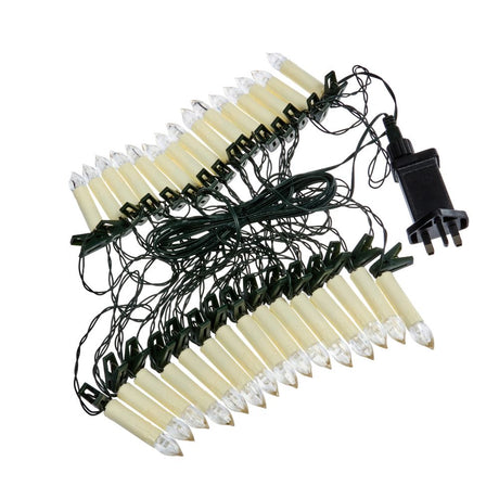 Three Kings 30 Warm White LED Tree Candles