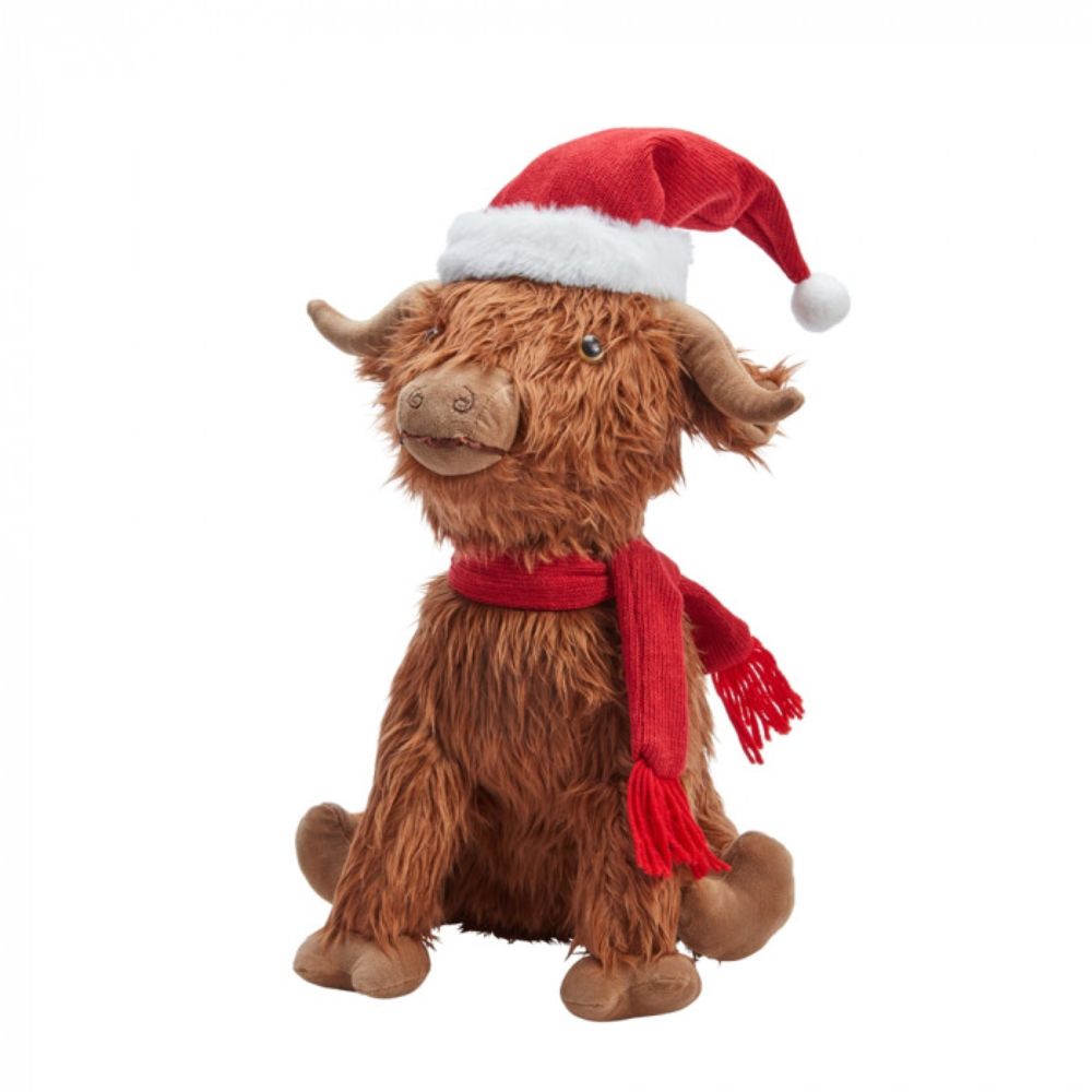 Three Kings 33cm Hairy Hector Highland Cow Plush