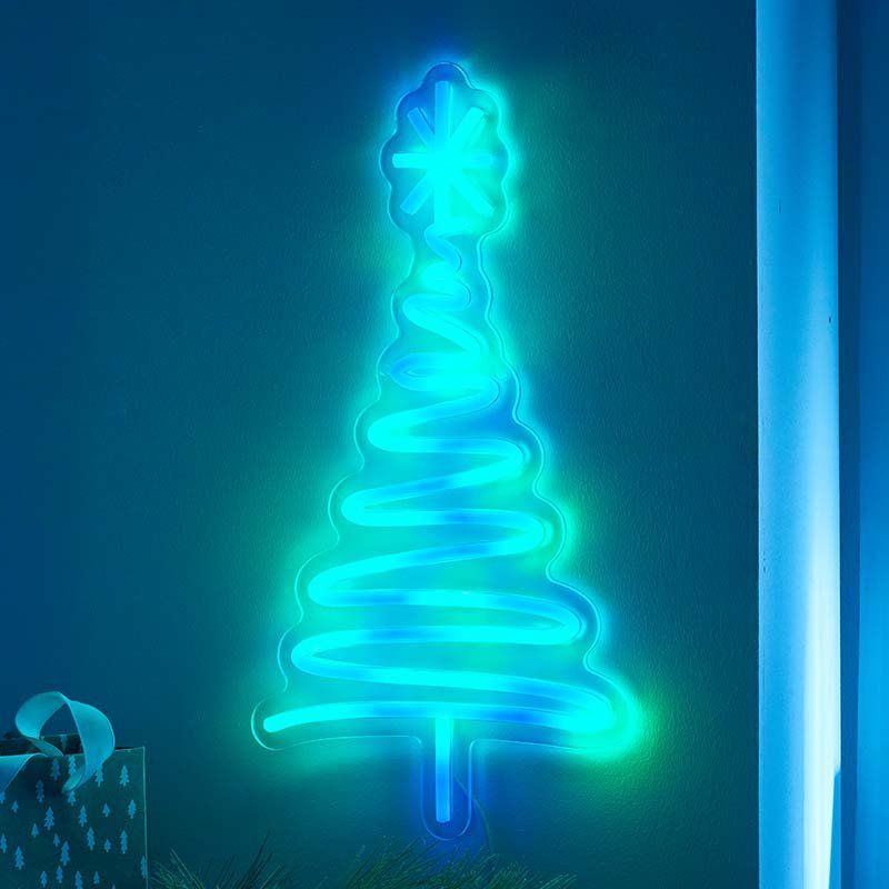 Three Kings 40cm NeonEsque Colour Glow Tree (USB)