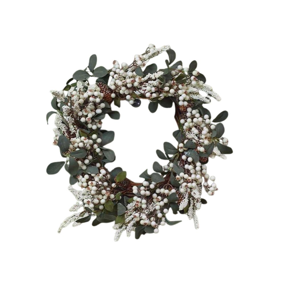 Three Kings 50cm WinterBerry Wreath