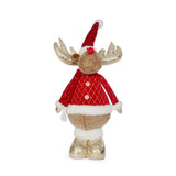 Three Kings 65cm Golden Cupid Reindeer Plush Ornament