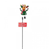 Three Kings 80cm 'Santa Stop Here' Rudy Reindeer Stake