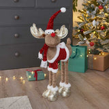 Three Kings 91cm Golden Rudolf Standing Ornament