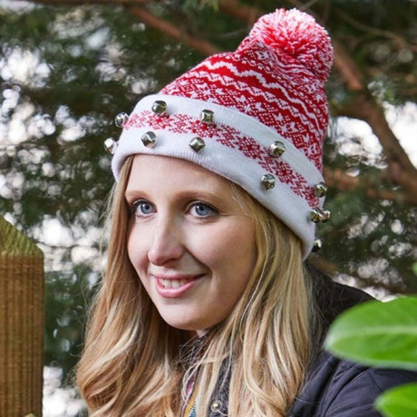 Three Kings Festive Bell Beanie