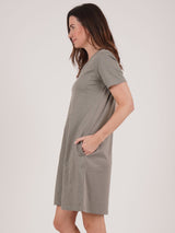 TIGI 10/12 Sage Orla Mod - Eco Leaf Embroidered Dress - T25 - 37E - Old Railway Line Garden Centre