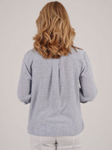 TIGI 18/20 Blue Grid Check Shirt - T25 - 46C - Old Railway Line Garden Centre