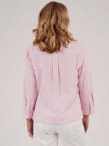 TIGI 18/20 Pink Cotton Micro - check Shirt - T25 - 38A - Old Railway Line Garden Centre