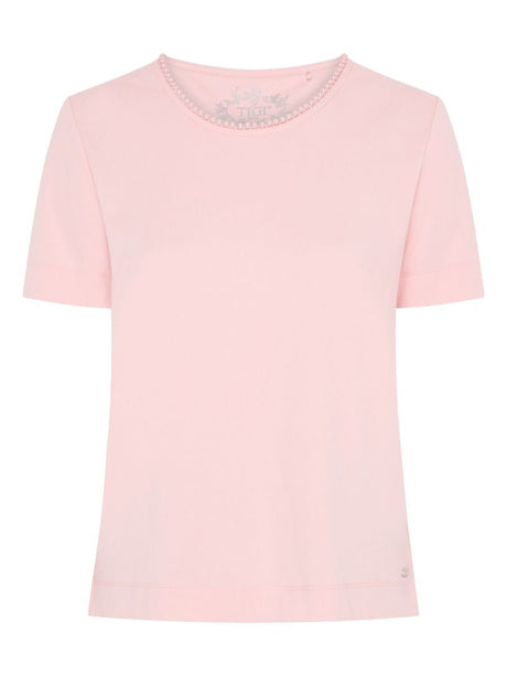 TIGI 22/24 Pink Beaded Neck Trim Top - T25 - 35A - Old Railway Line Garden Centre