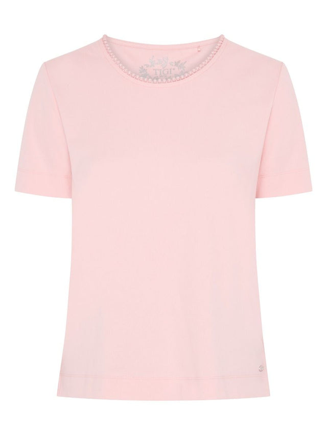 TIGI 22/24 Pink Beaded Neck Trim Top - T25 - 35A - Old Railway Line Garden Centre