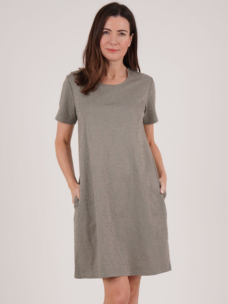 TIGI 22/24 Sage Orla Mod - Eco Leaf Embroidered Dress - T25 - 37E - Old Railway Line Garden Centre