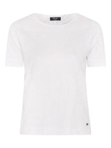 TIGI 8/10 White All - Over Leaf Embroidery Top - T25 - 31A - Old Railway Line Garden Centre