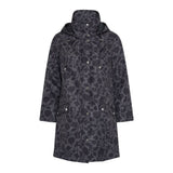 TIGI Floral Print Coat - Charcoal - Old Railway Line Garden Centre