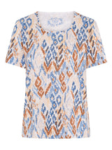 TIGI Sunset Cloud Ikat Print Top - T25 - 44C - Old Railway Line Garden Centre