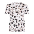 Tigi Tonal Polka Dot Short Sleeve Top - White - Old Railway Line Garden Centre
