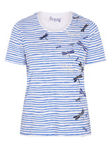 TIGI Ultramarine Dragonfly Stripe Top - T25 - 33D - Old Railway Line Garden Centre