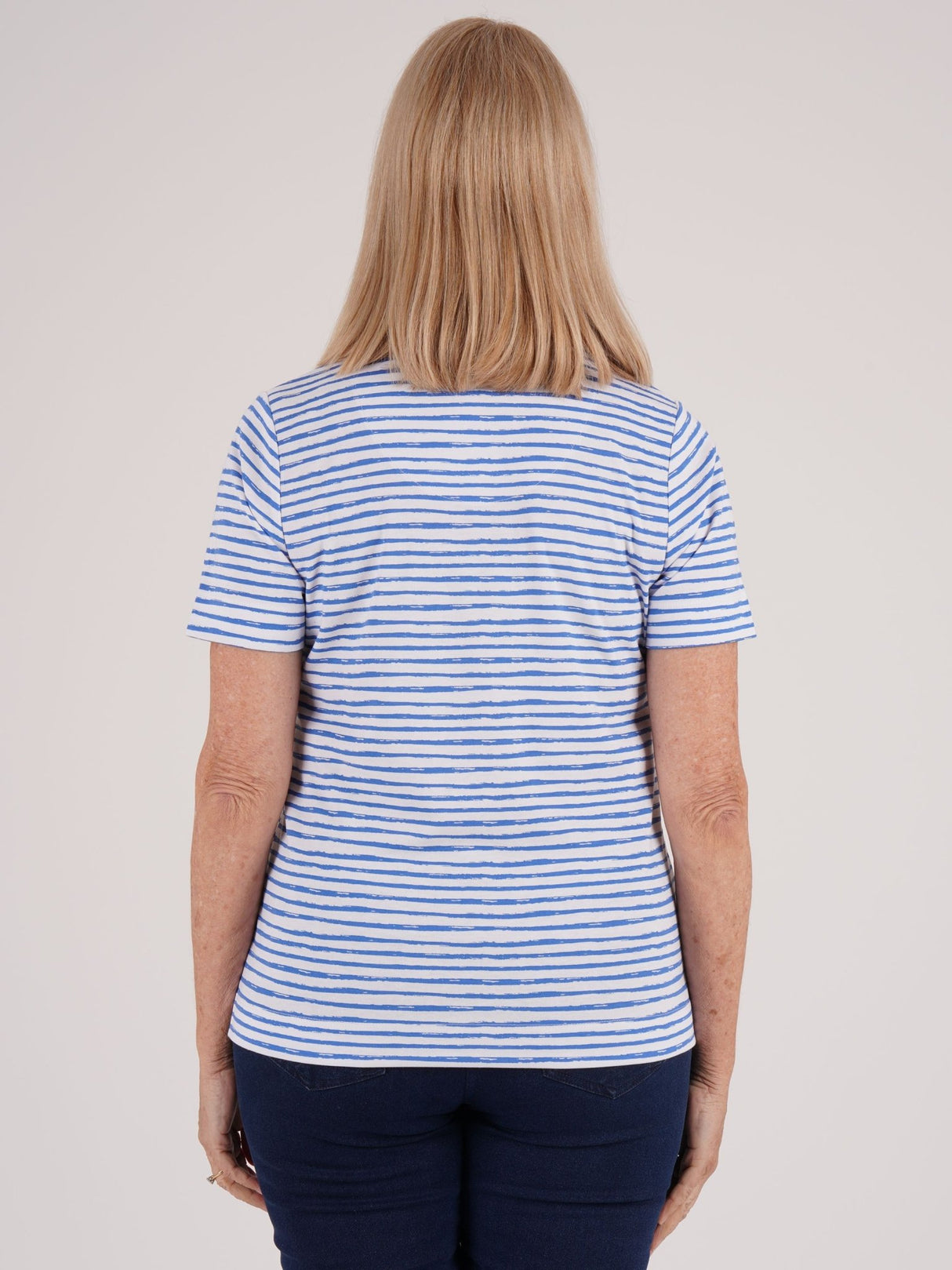 TIGI Ultramarine Dragonfly Stripe Top - T25 - 33D - Old Railway Line Garden Centre