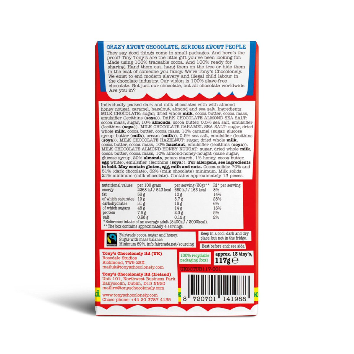 Tiny Tony’s 115g Christmas Gift Box