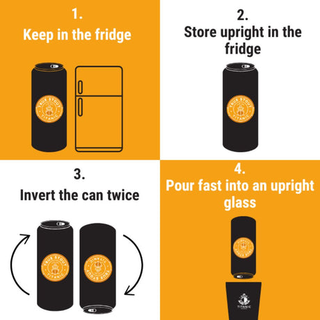 Titanic True Story 440ml Nitro Stout